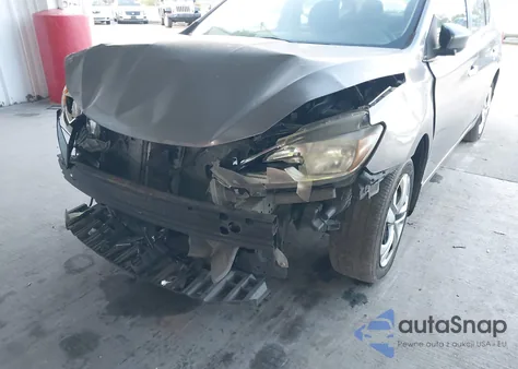 2016 Nissan Sentra S из США, поврежденный, VIN 3N1AB7AP4GY225396